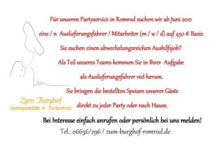 Aushilfe auf 450€ Basis